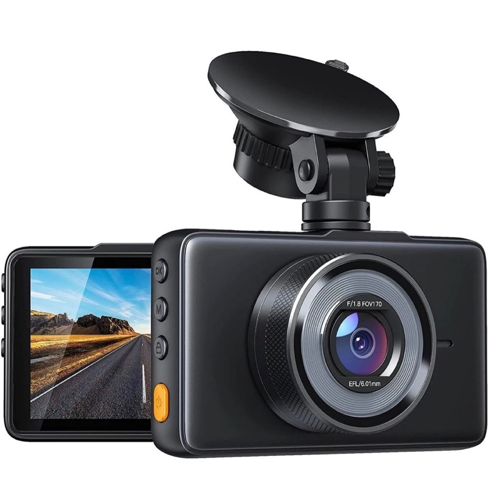 Apeman C450 Dash Camera 1080p FHD DVR Car Driving Recorder 3" LCD Screen Cam